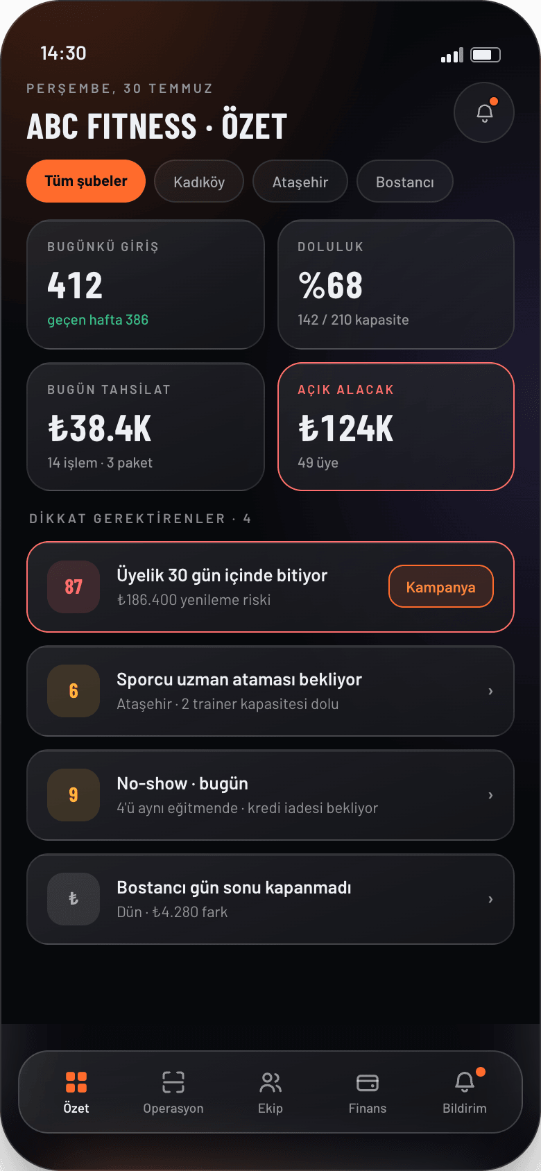 YÖNETİCİ · ÖZET